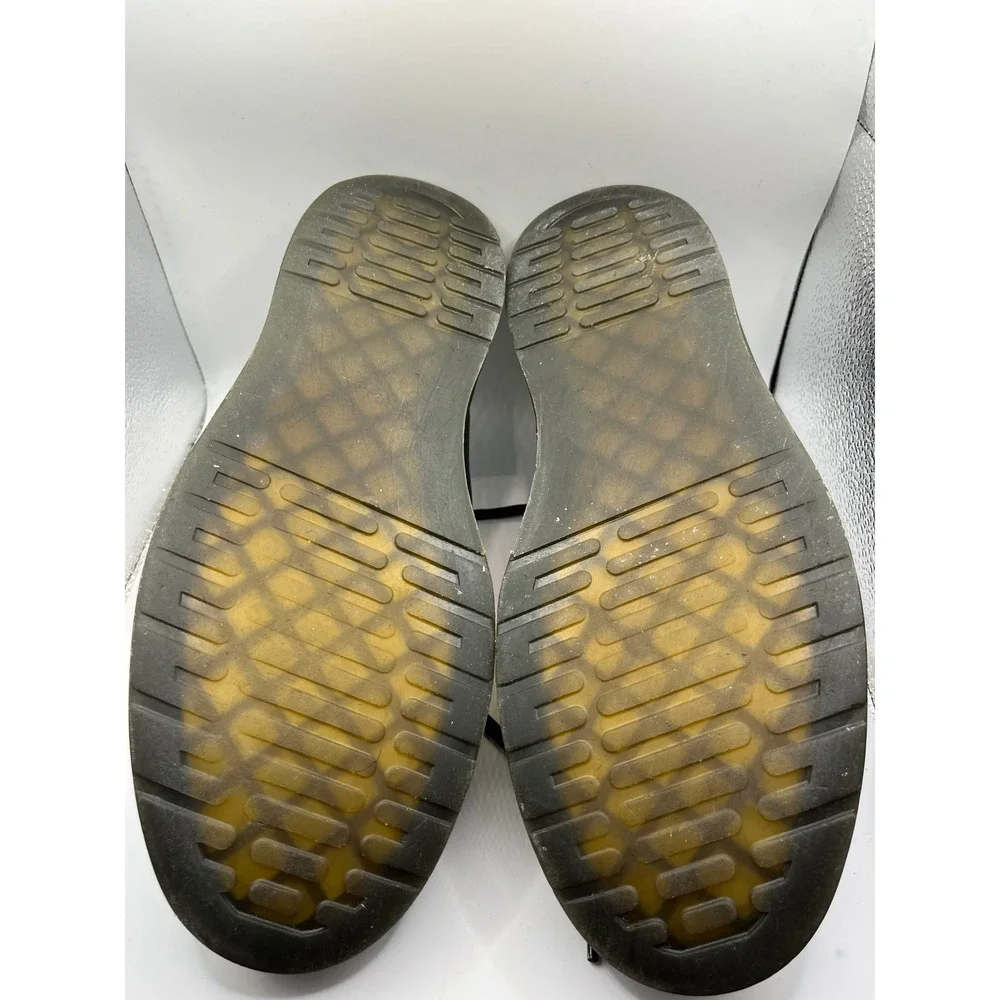 Dr Martens 1461 ZAVALA Black Leather Oxford Shoes Mens Womens UK 8 EU‎ 42 US 10